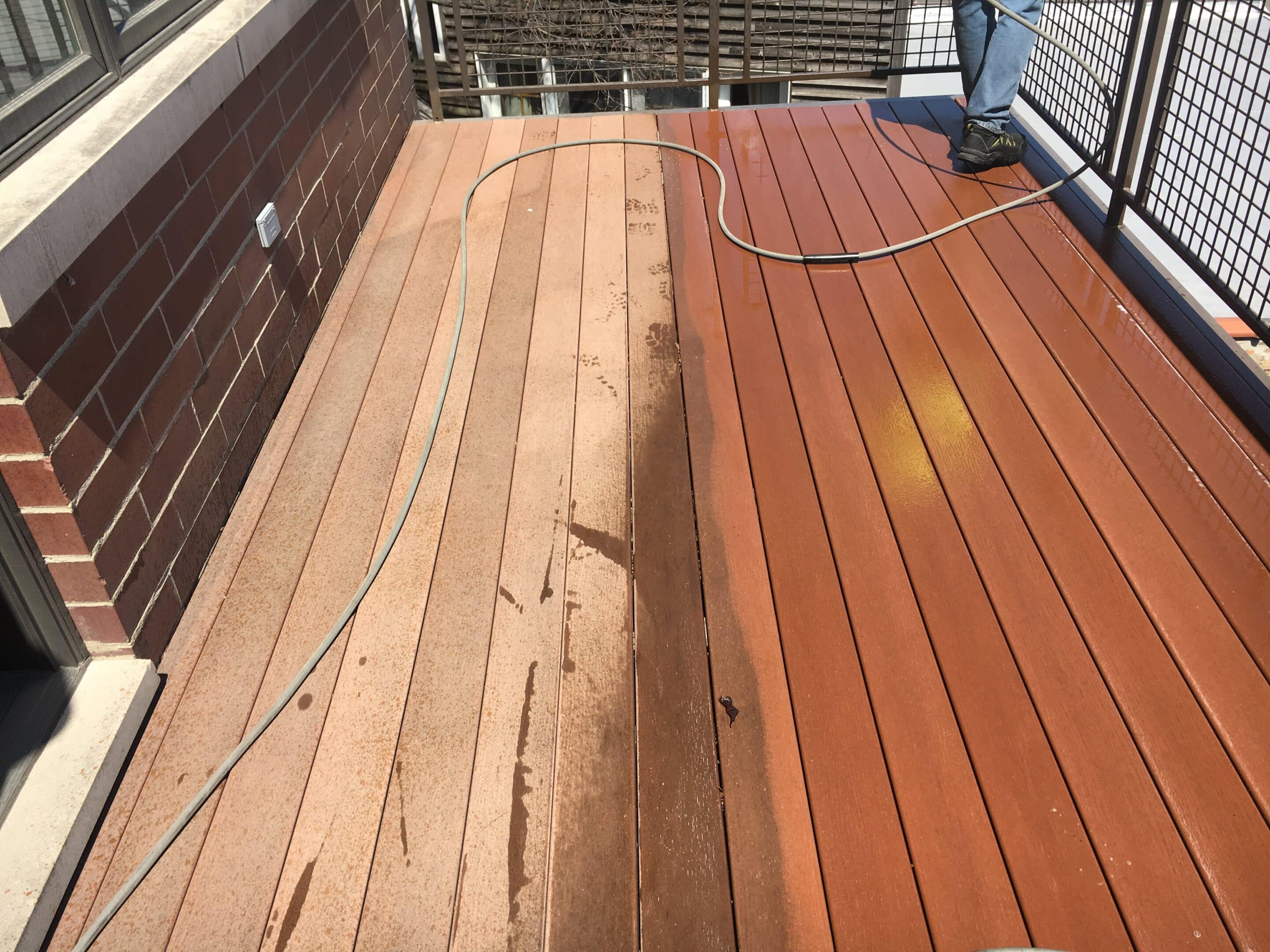 Composite Deck Cleaning Company Chicago