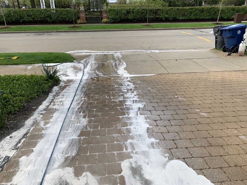 Paver Brick Cleaning Chicago