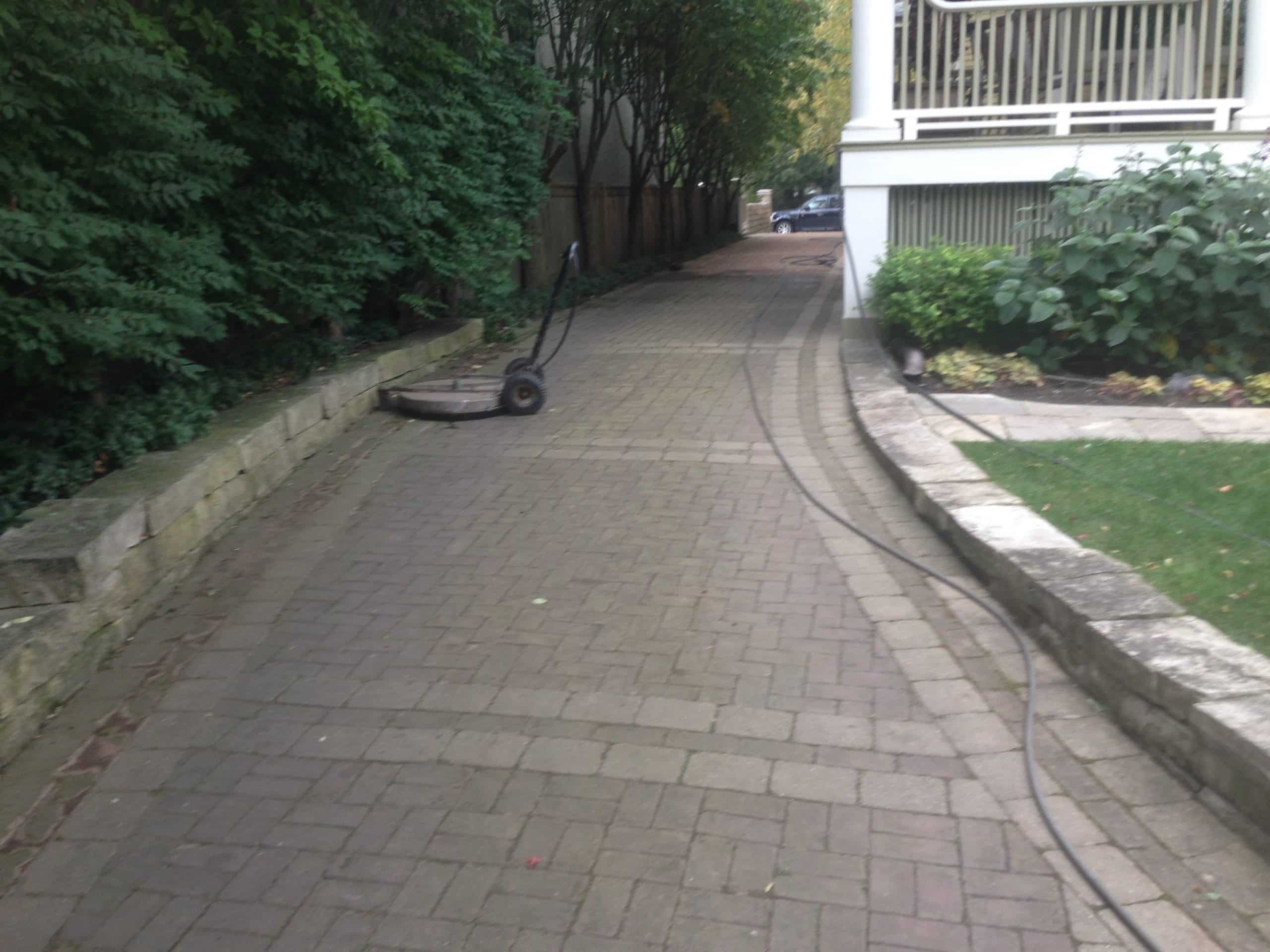 Paver Driveway Cleaning Chicago
