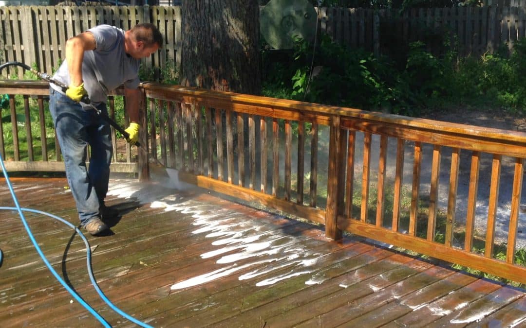 Deck Cleaning Service Chicago